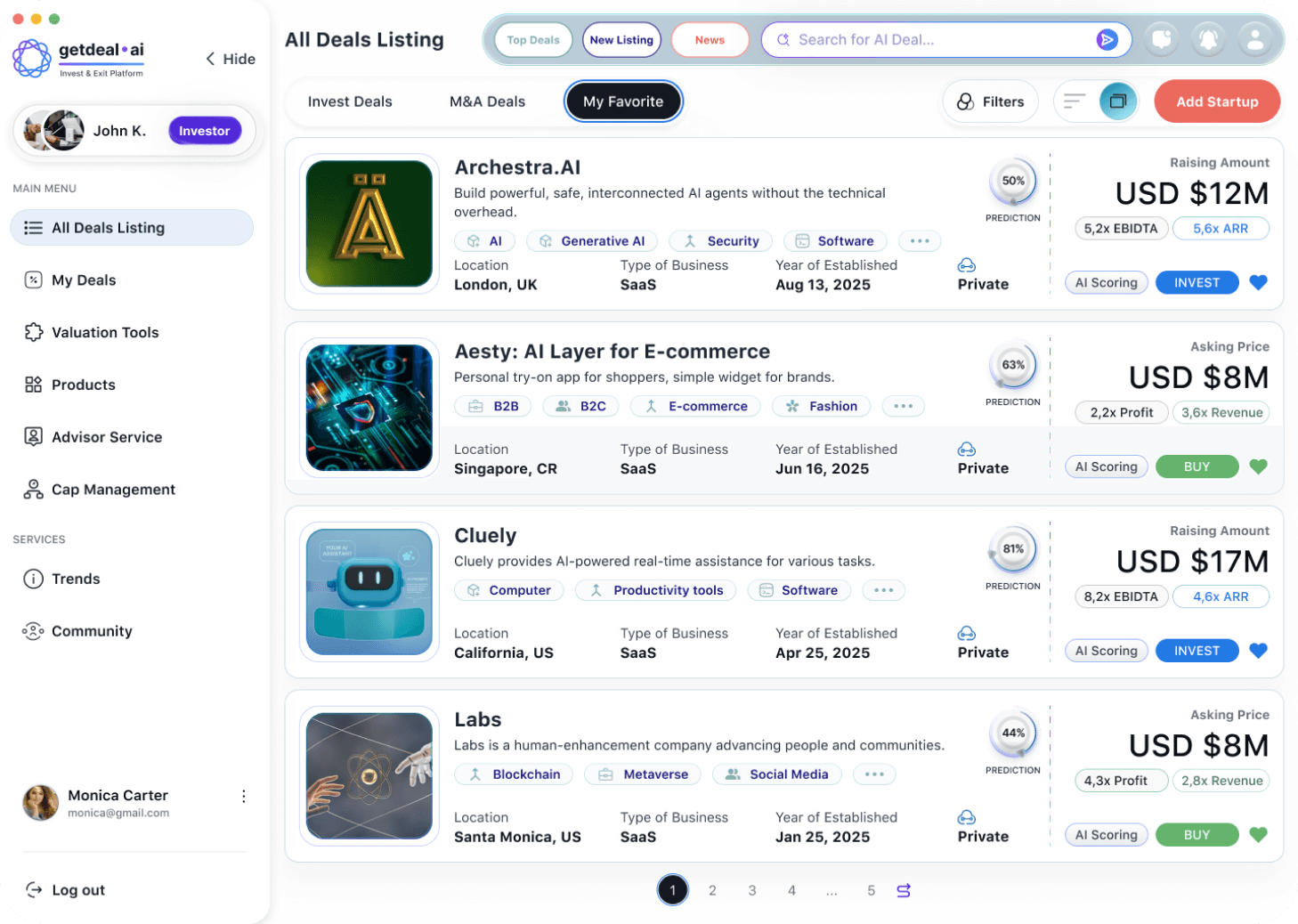GetDeal.AI Platform